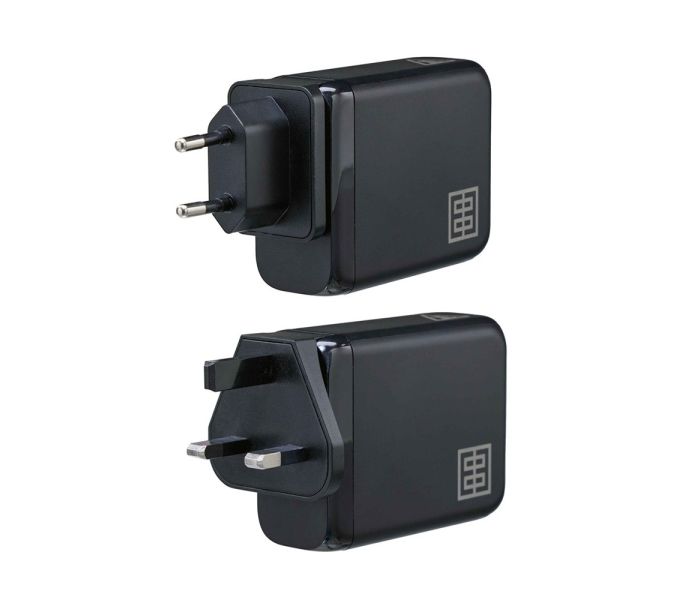 Elinchrom EU / UK Mains Plugs for 100W Wall Charger - example fit on charging module (MODULE NOT INCLUDED)