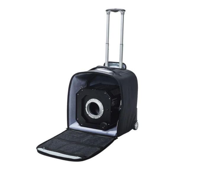 Elinchrom Pro Tec Rolling Case for FS 30 - front slant open with FS30 inside 