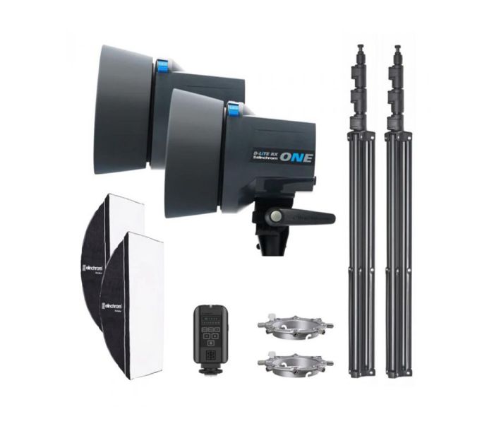 Elinchrom D-Lite RX ONE - Dual Studio Kit - what's in the box