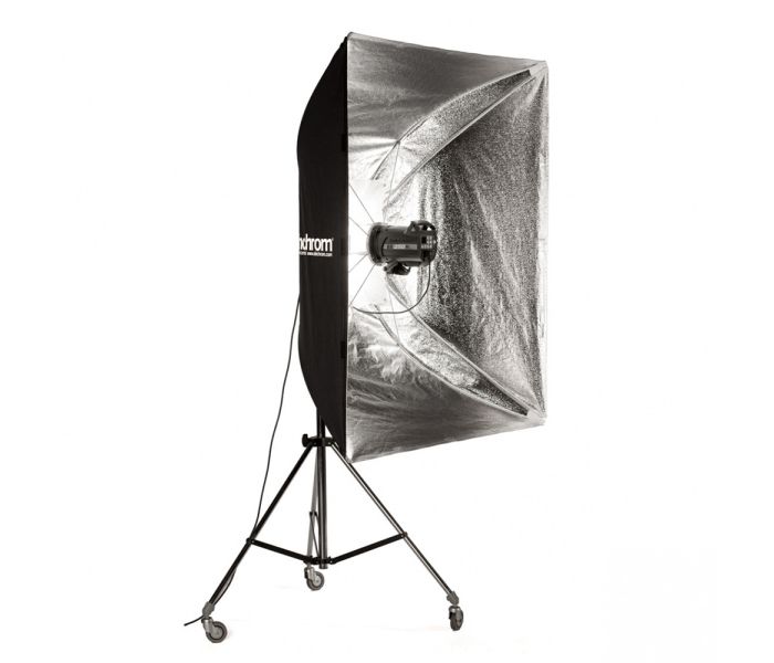 Elinchrom Indirect Litemotiv 145cm Softbox - setup with diffuser removed *STAND & FLASH HEASD NOT INCLUDED*