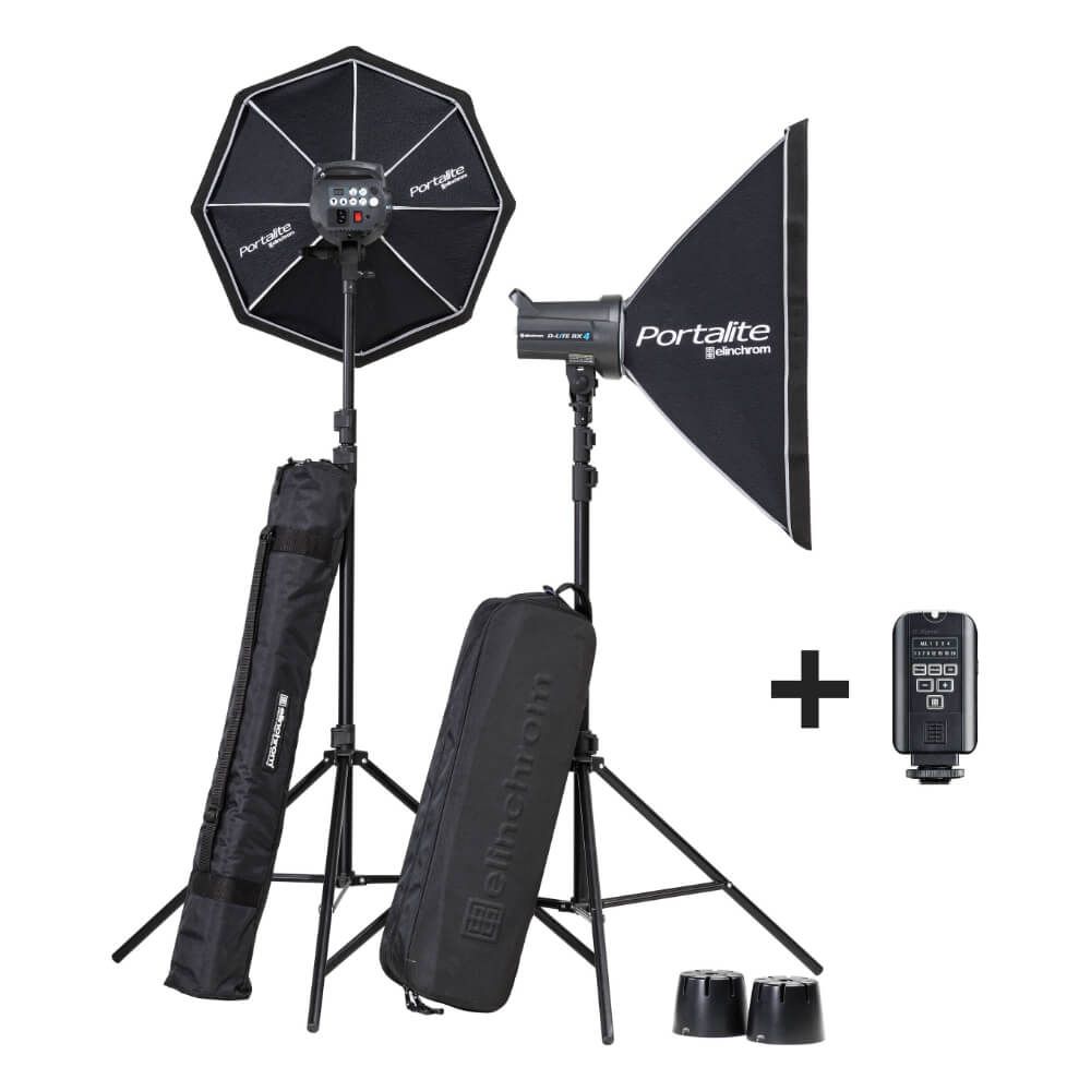 Elinchrom D-Lite RX 4/4 Softbox To Go Set