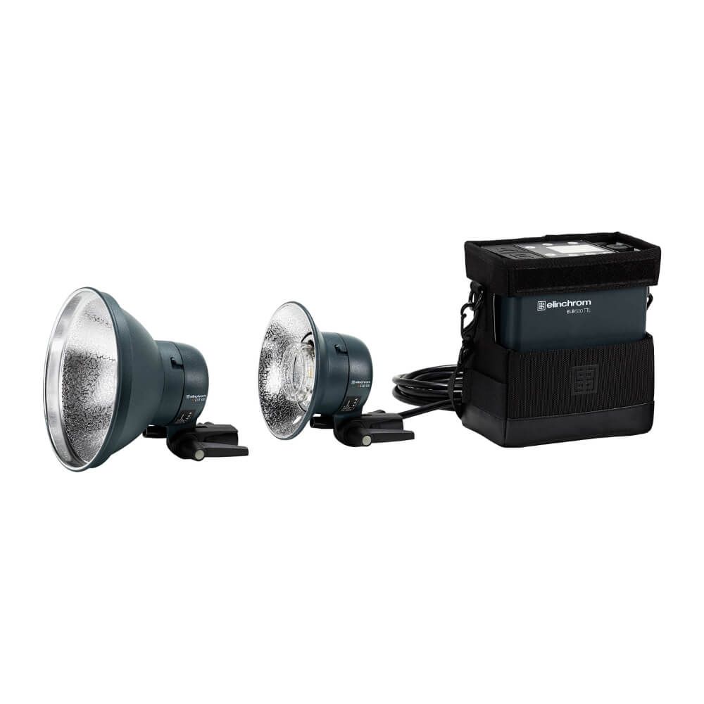 Elinchrom ELB 500 TTL Dual To Go On-Location Twin Lighting Kit