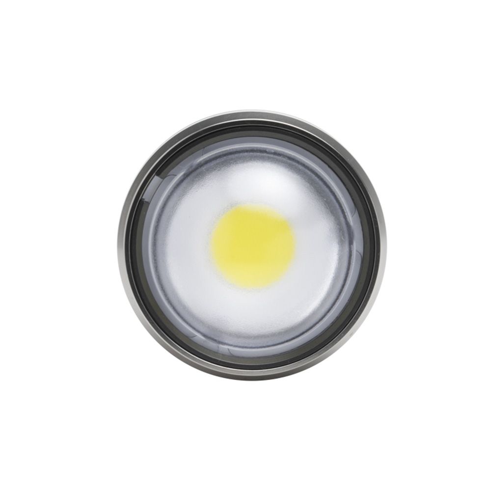 Elinchrom Dome Port DM for ELM8 - front straight on attached to head