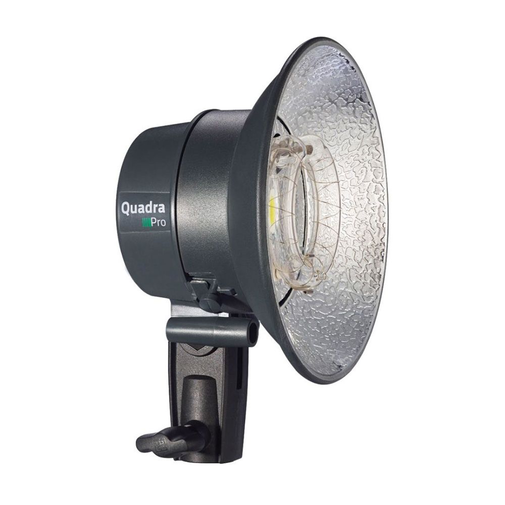 Elinchrom Quadra Pro (S) Head - open front slant 