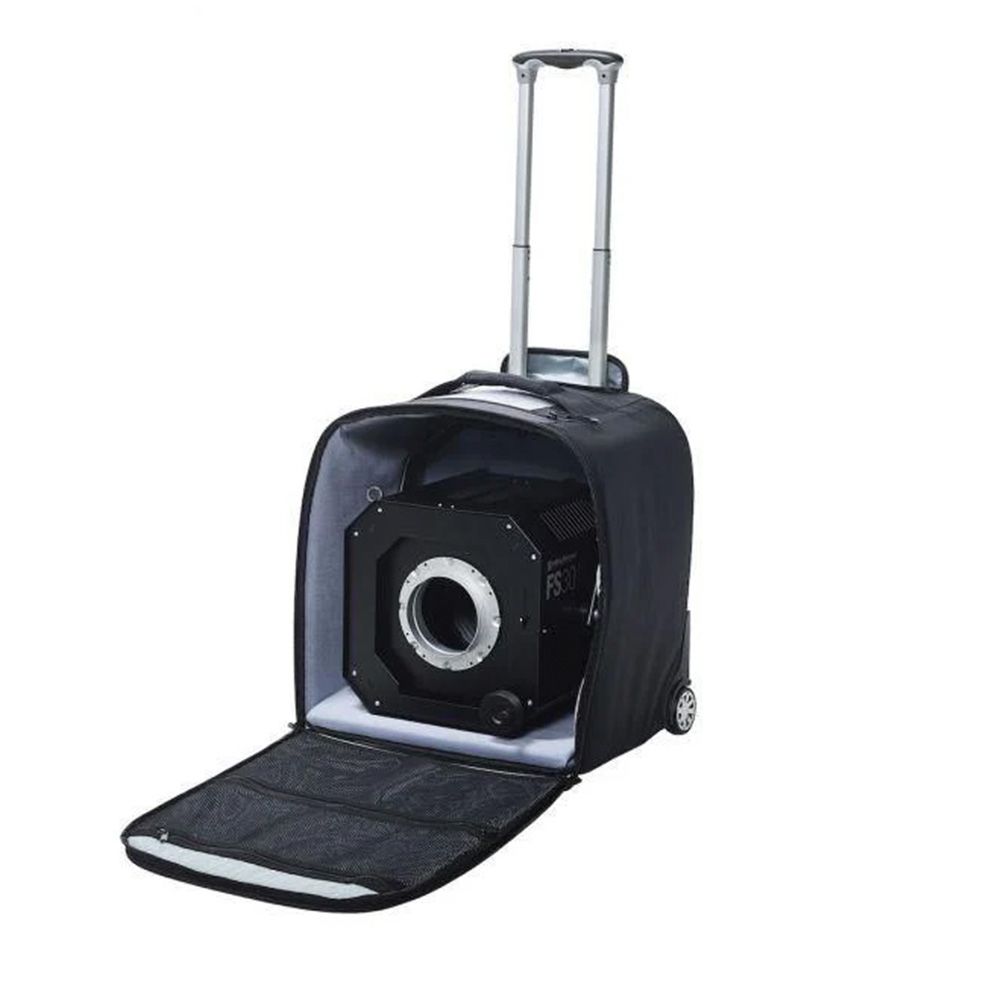 Elinchrom Pro Tec Rolling Case for FS 30 - front slant open with FS30 inside 