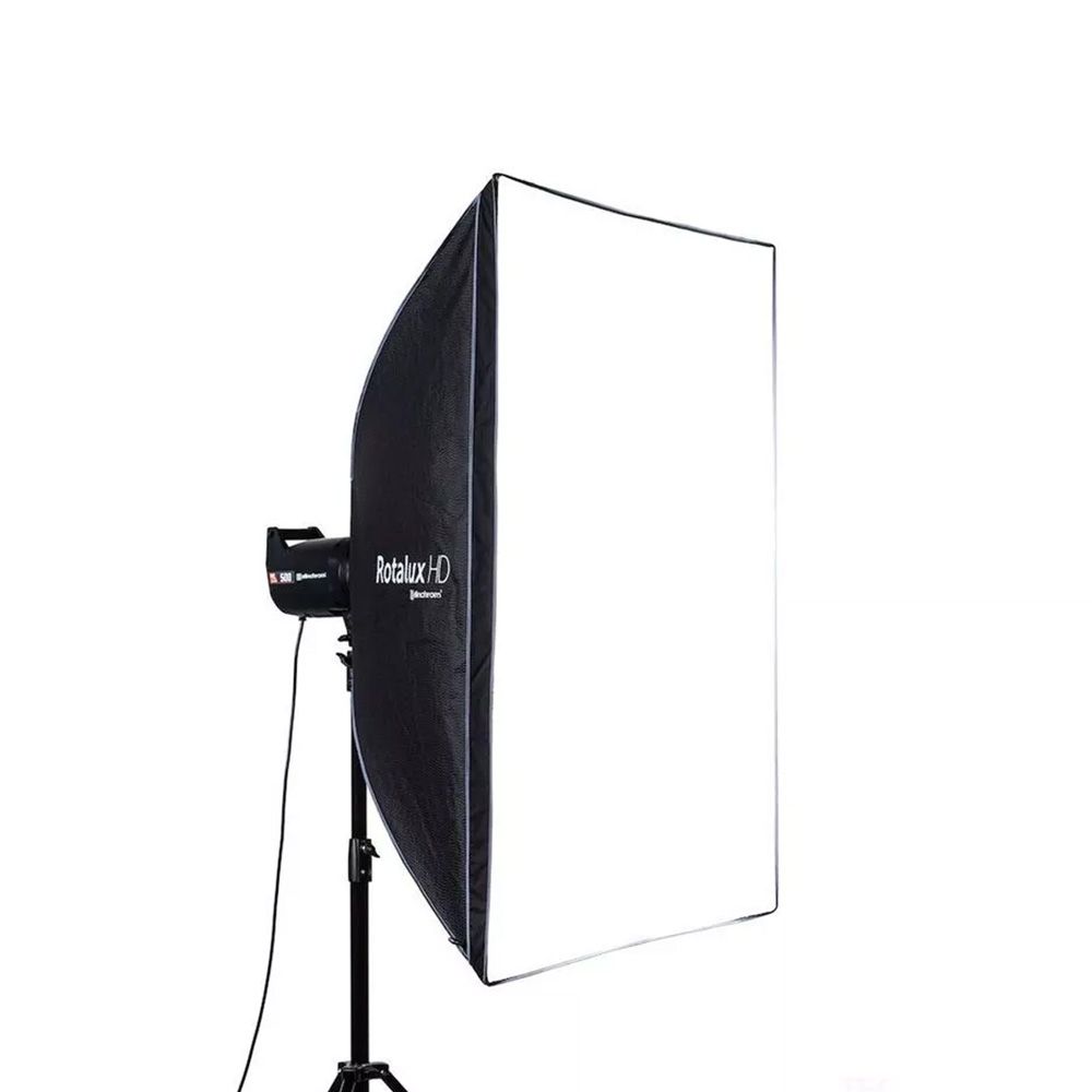 Elinchrom Reflective Cloth for Rotalux HD Square 120cm - front side slant - REFLECTIVE CLOTH ONLY - DIFFUSER/HEAD/STAND NOT INCLUDED