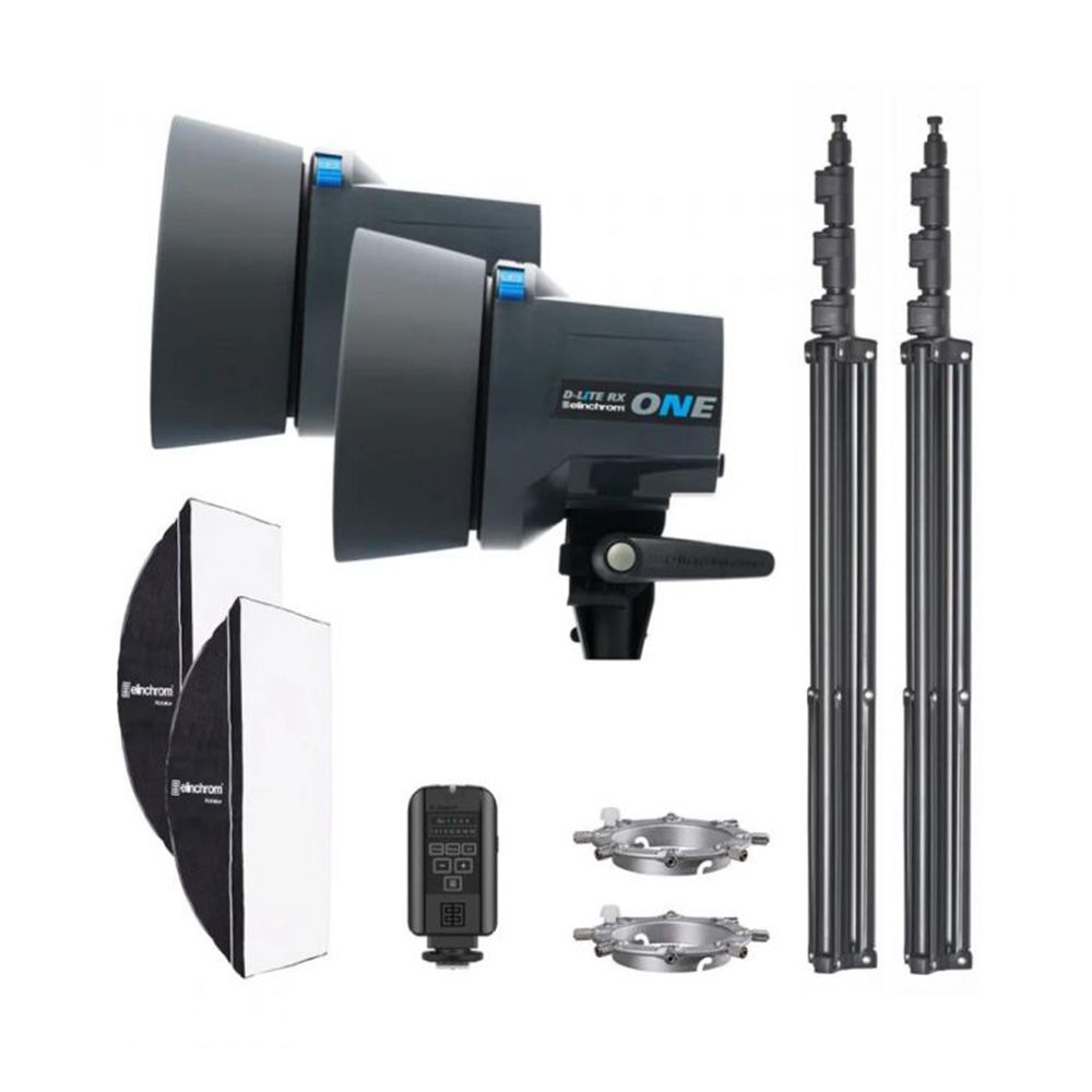 Elinchrom D-Lite RX ONE - Dual Studio Kit - what's in the box